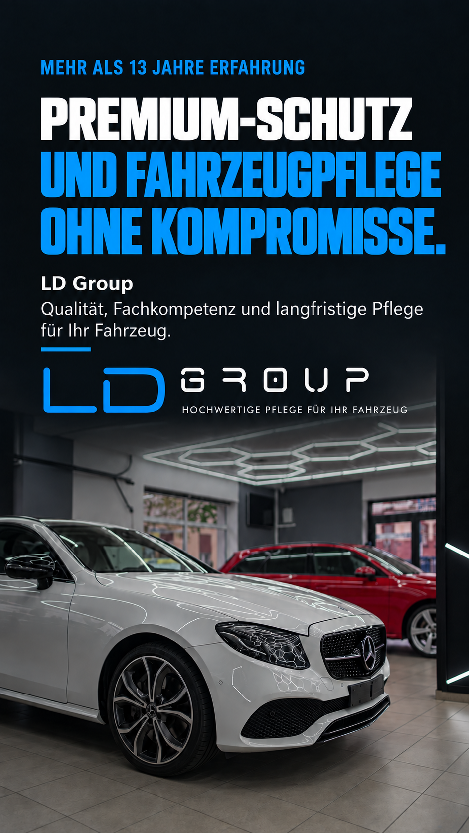 LD Group in Cheb – professionelle Fahrzeugpflege, Lackschutz und Folienlösungen